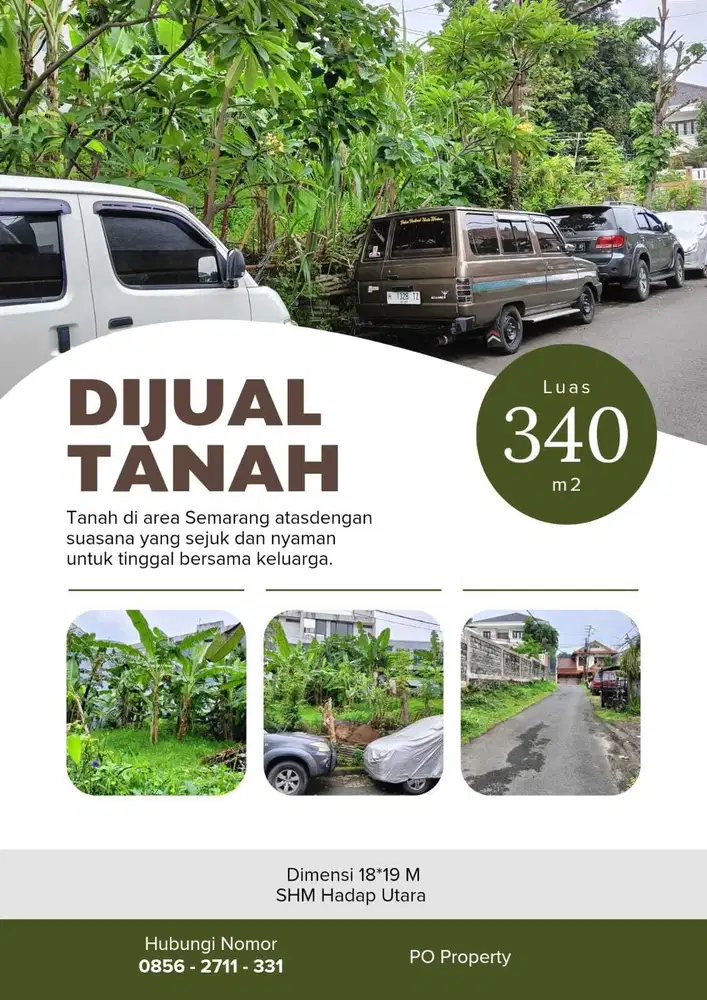 Tanah View Cantik Jalan Siblat Cansari Semarang