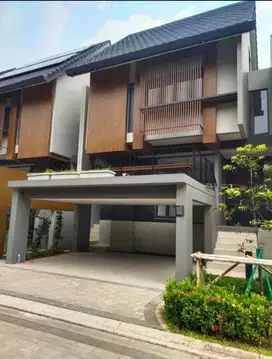 Dijual Ex Show Unit Caelus Greenwich BSD Tipe 9 Hoek Full Furnished