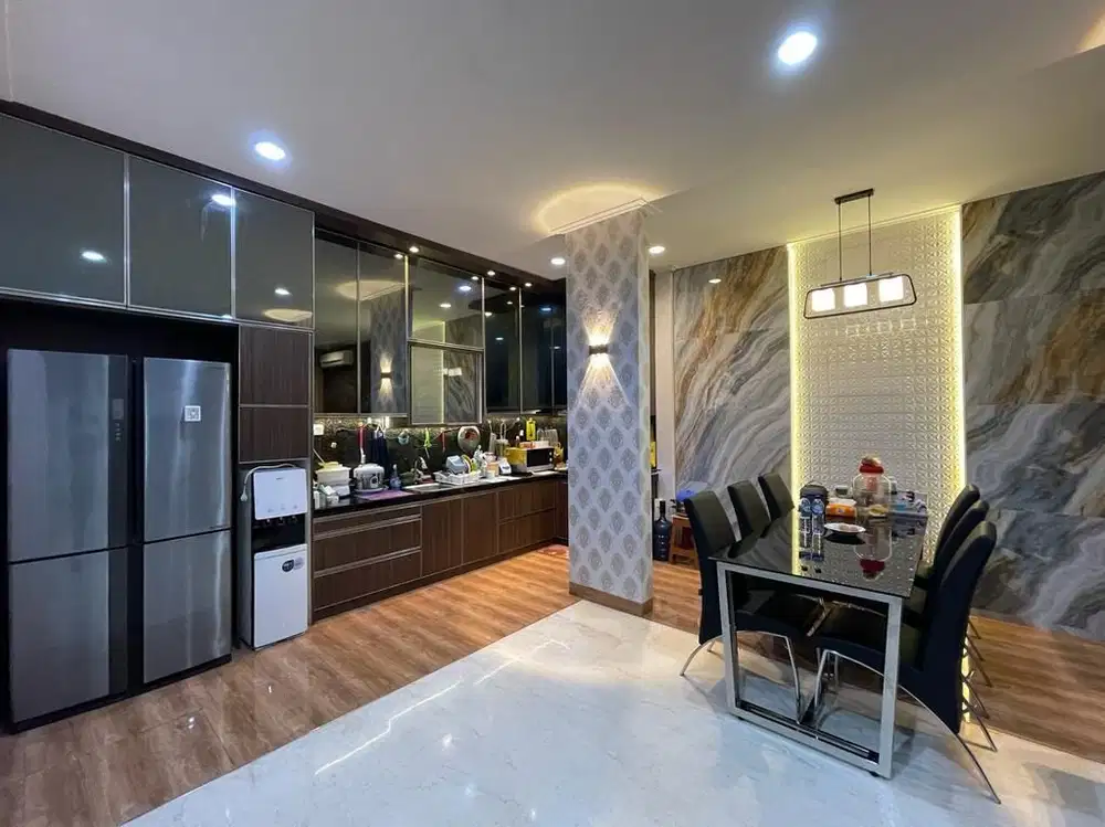 Rumah Golf Island PIK DISEWA Ukuran 8x15 Full Furnish Siap Huni