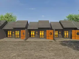 Dekat Alun-alun Wates, Rumah Jogja Model Japandi Type 65