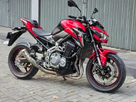 Moge Sport Naked Kawasaki Z900 th 2018 Km4rb Like New Antik Siap Gas