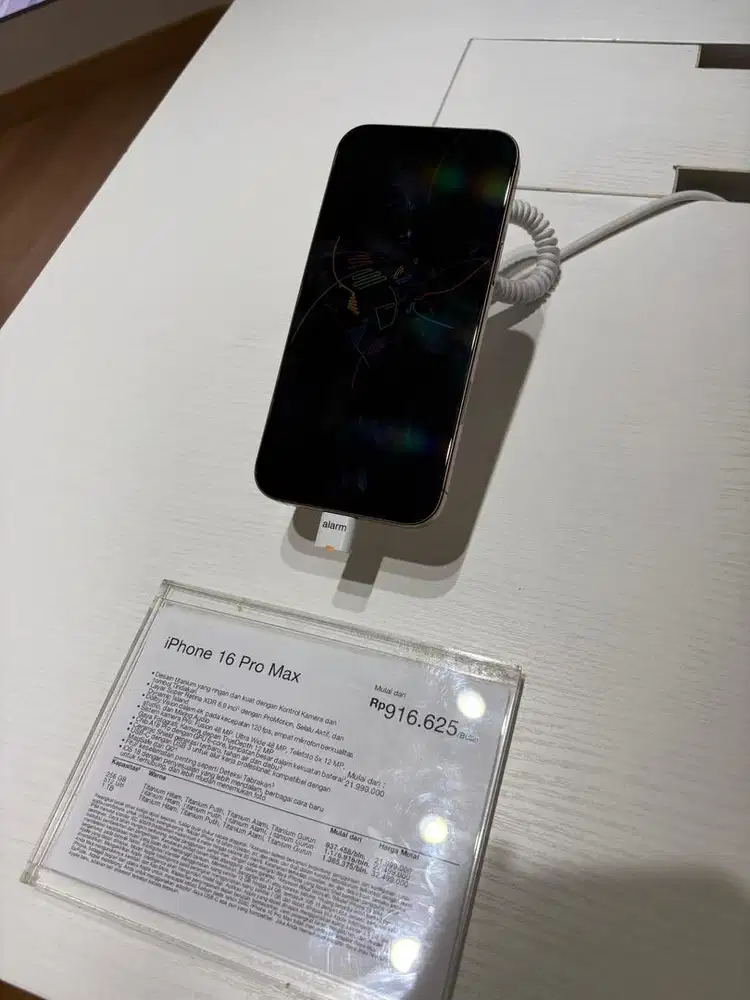 iPhone 16 pro max new gress resmi