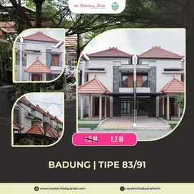 Rumah Cantik Tanpa Bank di Riung Bandung dkt Soekarno Hatta Polda Kece