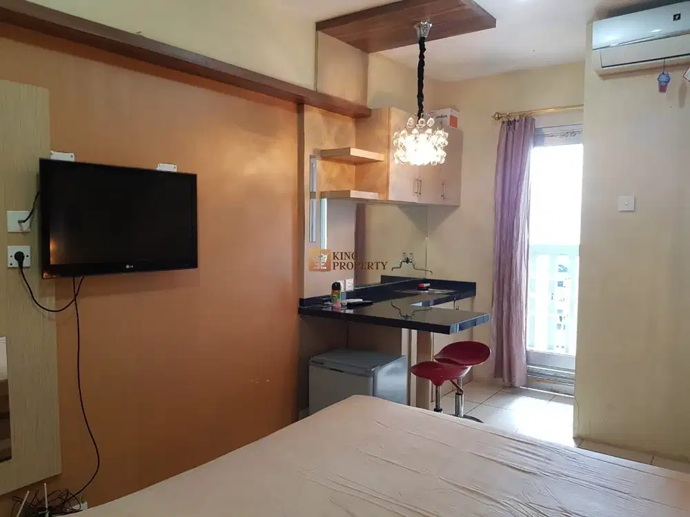 Studio murah 21m2 Greenbay Pluit Furnished Interior Siap Huni Strategi
