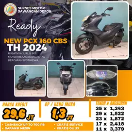 CASH KREDIT HONDA NEW PCX 160 CBS TH 2024 UNIT MULUS BERGARANSI