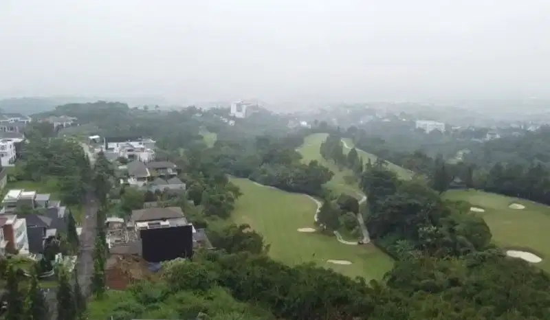 termurah  tanah best view golf island resort dago pakar bandung