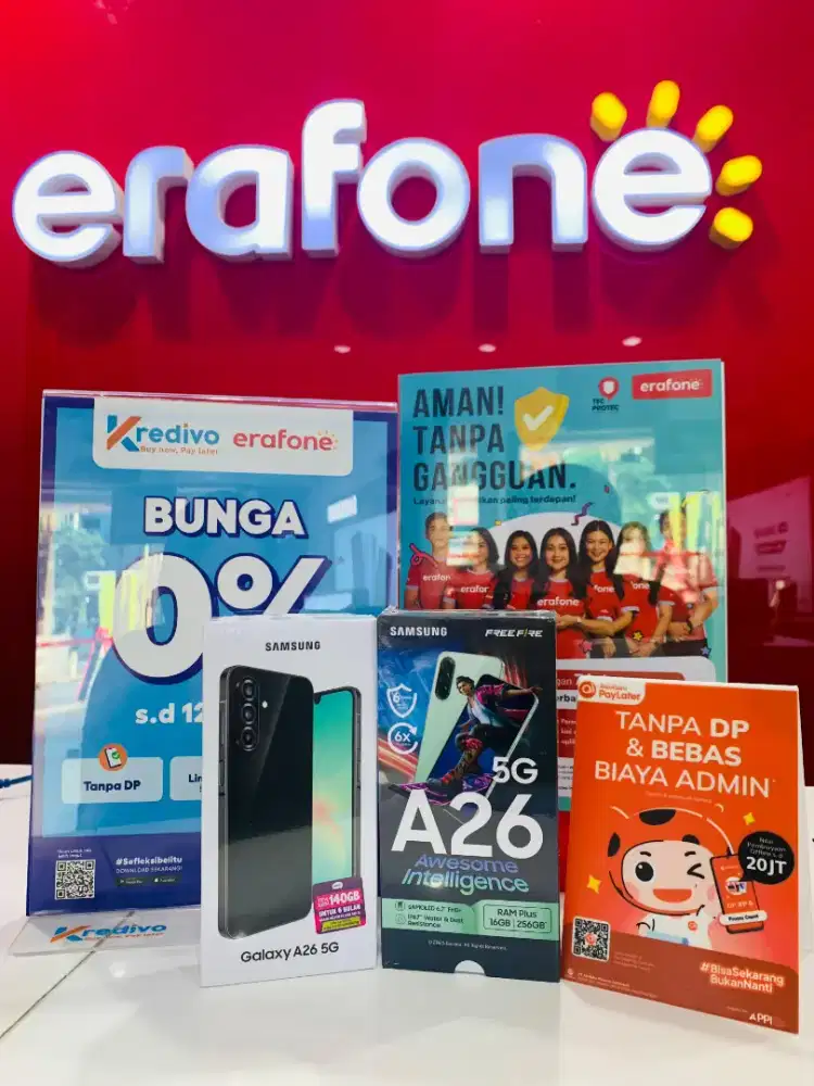 CASHBACK GALAXY A26 , BISA TUKAR TAMBAH & PROMO CICILAN 0%