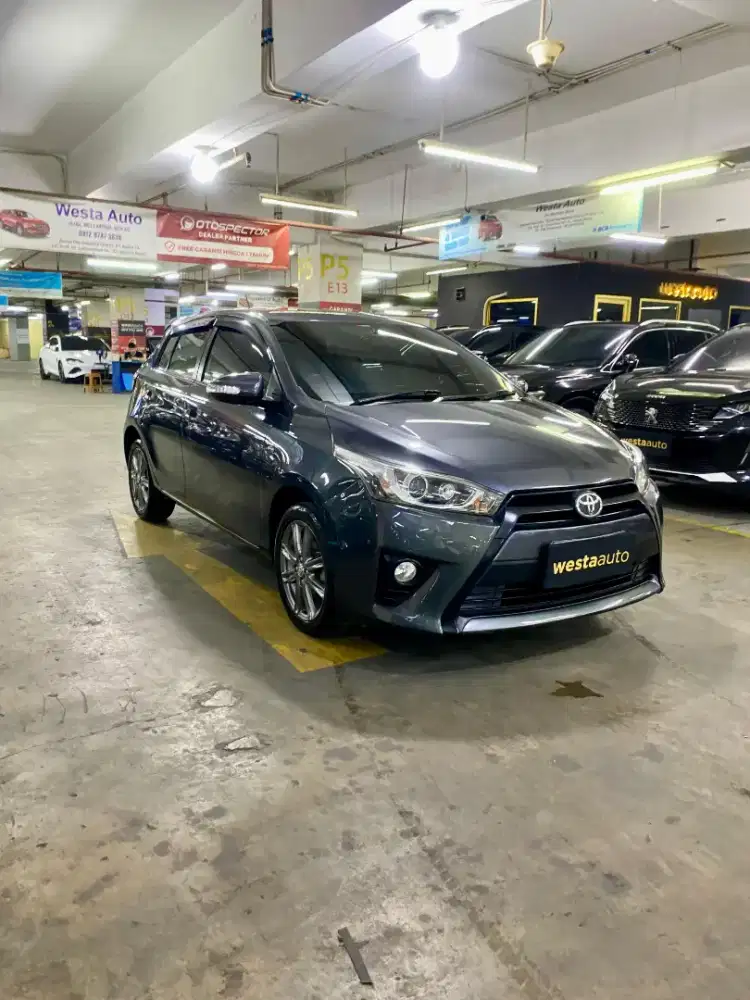 Low KM Toyota Yaris 1.5 G AT 2015 Matic 2016 Like New