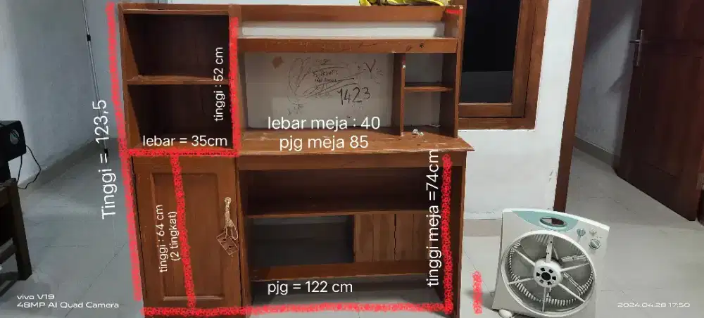 BaBe Meja Belajar Anak Bagus (Nego Keras)