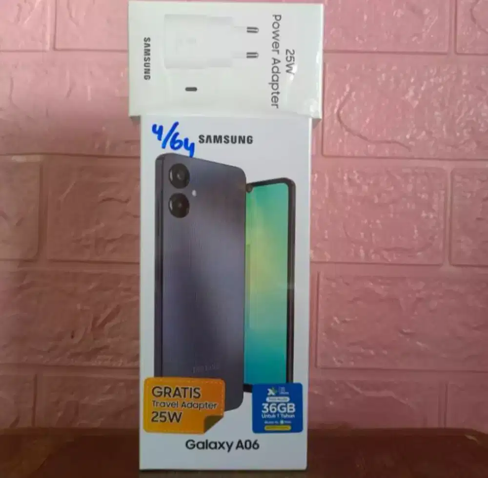 samsung a06 ram 4/64 hitam