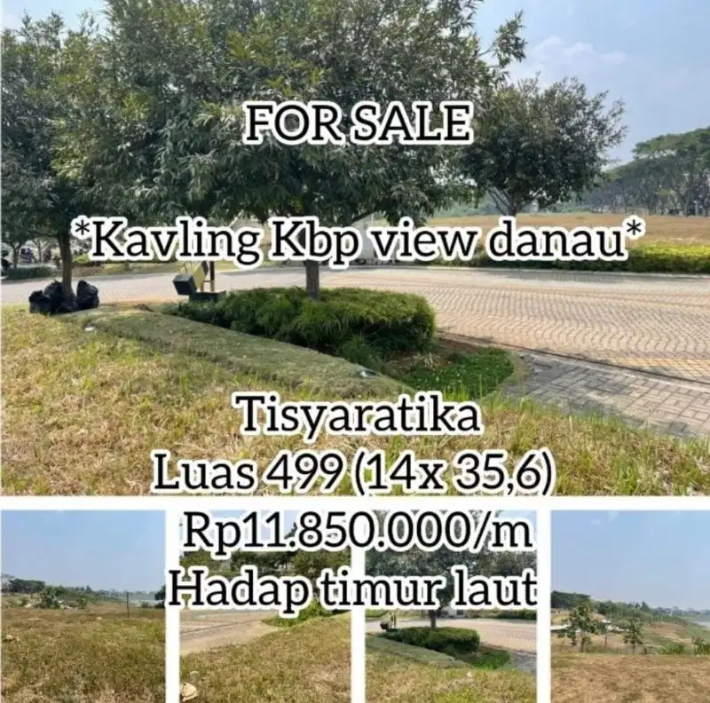 JUAL Kavling Kota Baru Parahyangan KBP view danau