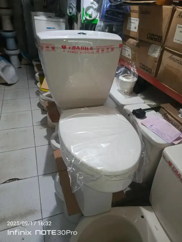 Closet duduk toto cw 660 nj siap pakai