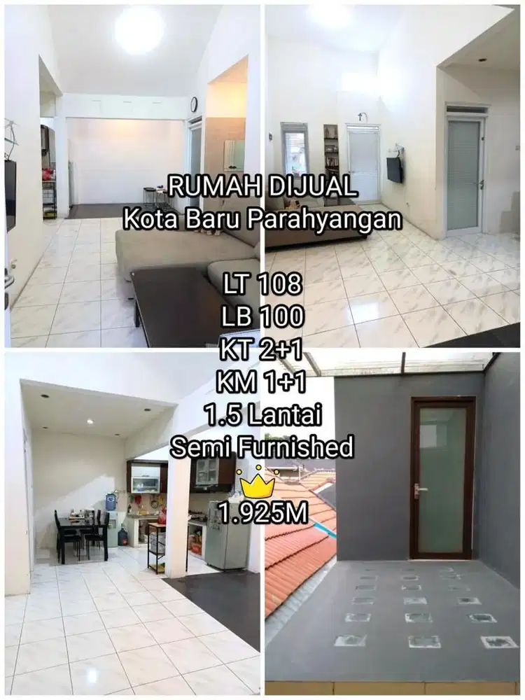 Murah   Rumah lux tatar Favorit kota baru parahyangan, bandung