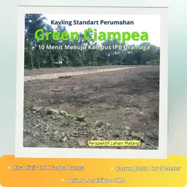 Tanah 900 JTan Ciampea Bogor; Dekat Kampus IPB Dramaga, Terima SHM;
