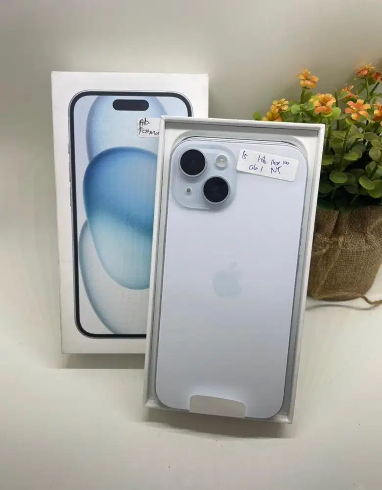 iPhone 15 128GB, iBox, BLUE, BH 100%