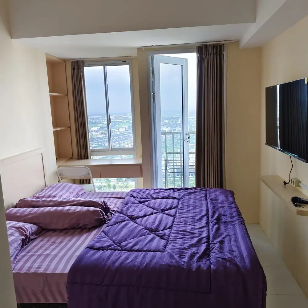 Jual cepat apartemen tokyo pik2 studio furnished siap huni