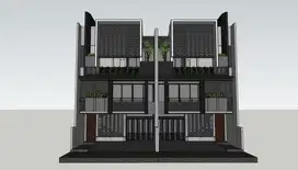 Rumah Baru Minimalis Modern dekat PVJ Bandung di Komplek SetradutaAmerican Tropis
