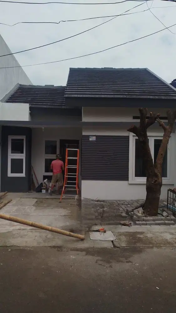 Dijual rumah cantik murah jalan lebar Sukamulya Serua Indah Ciputat