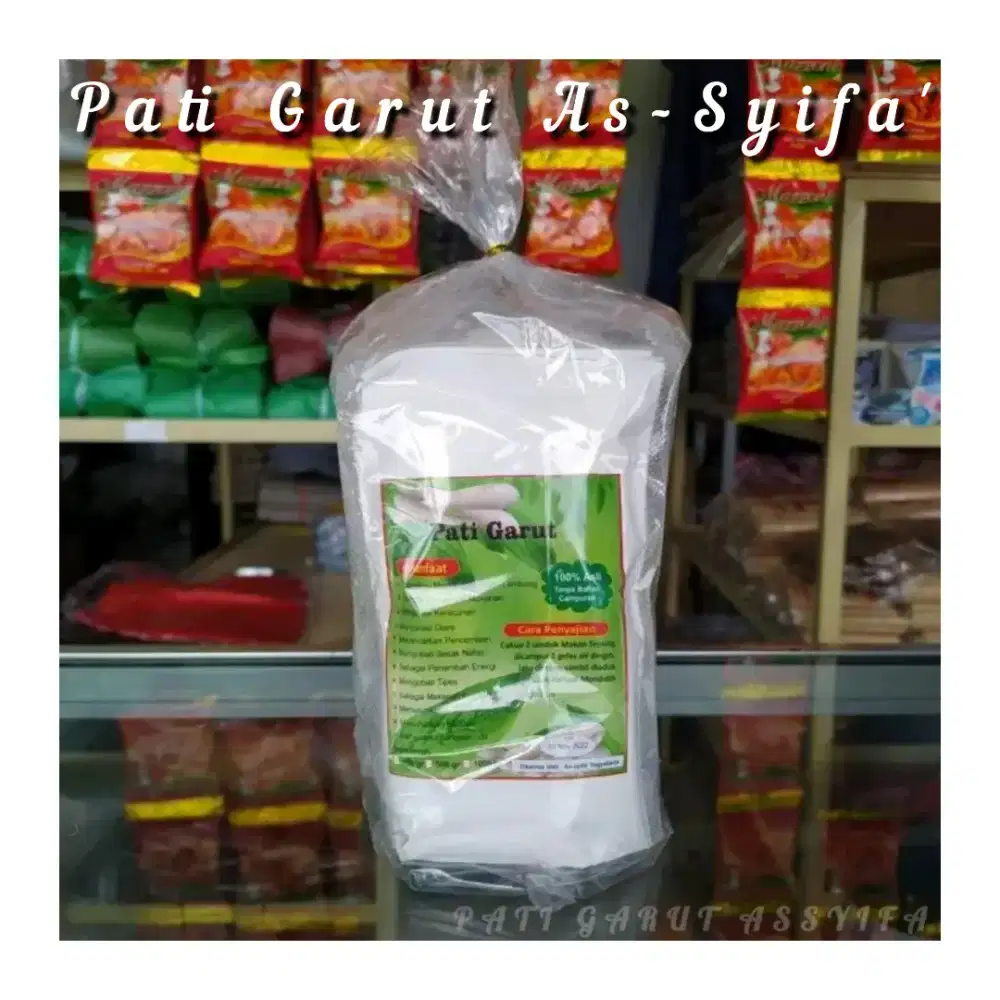 Tepung Pati Garut Obat Asam Lambung