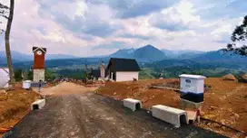 Tanah Kavling Villa Investasi Keluarga Berkonsep Eropa dan Sudah SHM, Legalitas Aman Fasilitas Lengkap Zona Kuning di jalan Puncak 2 Bogor Dekat Jakarta