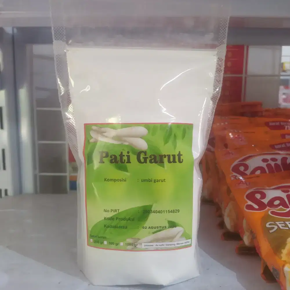 Tepung Pati Garut Obat Asam Lambung