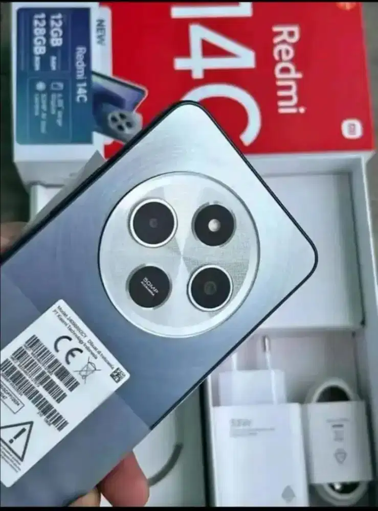 XIAOMI REDMI 14C NFC RAM 6+6/128 MULUSS FULLSET ORI