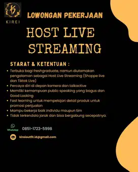 HOST LIVE STREAMING