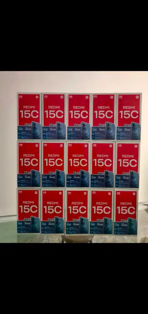 Xiaomi Redmi 15C 6/128 Baru segel box