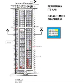 Bisa KPT / Cash, Harga PROMO LT 80 & 98 mtr. Perum Cluster