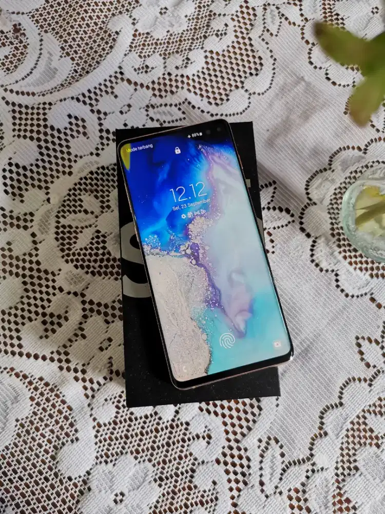 SAMSUNG GALAXY S10 PLUS 512gb MINES | RESMI INDO