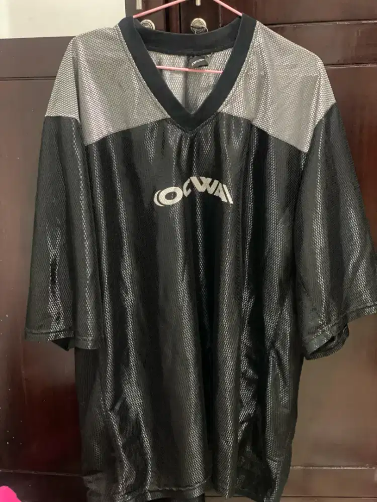 OCWA OVERSIZED OG JERSEY BLACK SILVER WOMAN