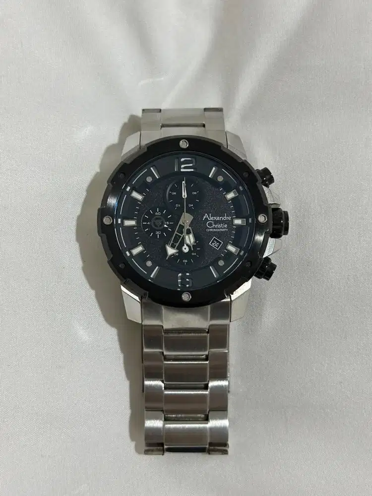 Jam tangan Alexandre Christie AC 6410 MC ‒ Preloved Stainless Steel