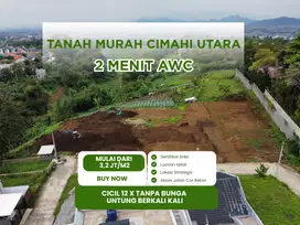 Tanah Kavling Di Cimahi Kawasan Wisata: Cicil 12X non-Bunga