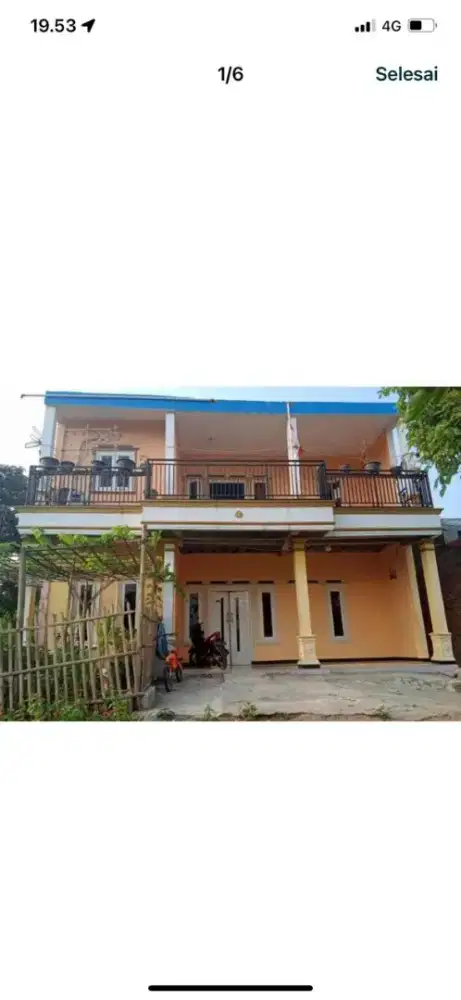 Dijual rumah kampung 2 lantai