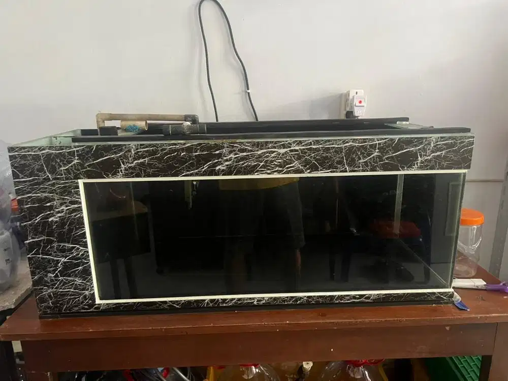 Aquarium filter samping