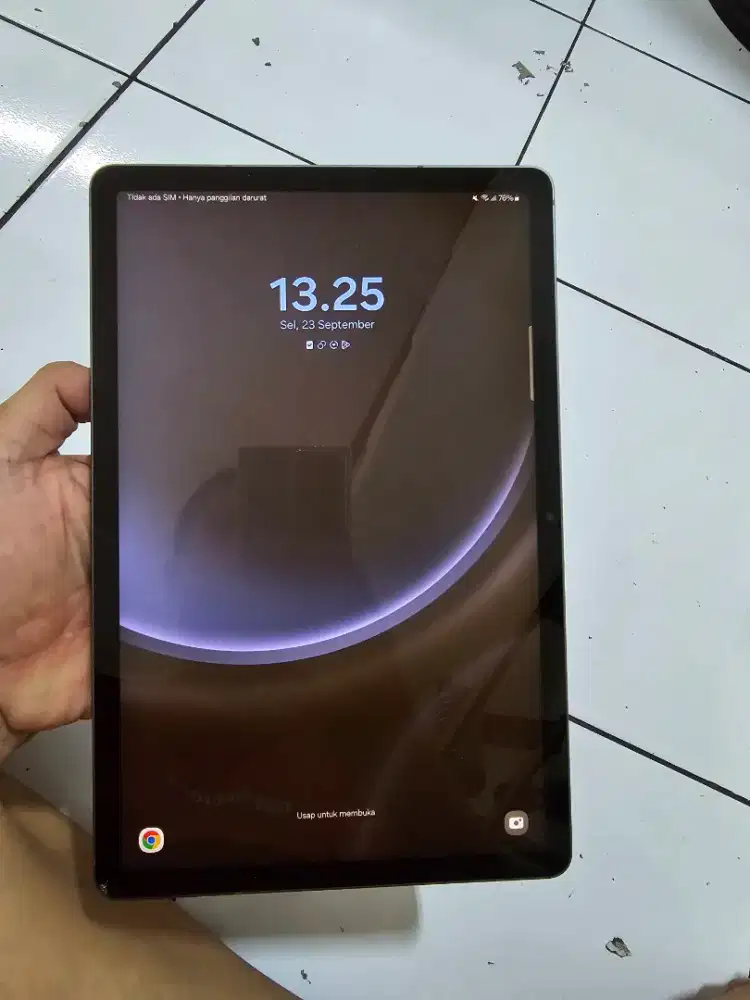 Samsung tab S9 lite 5g 6/128gb bis kartu sim