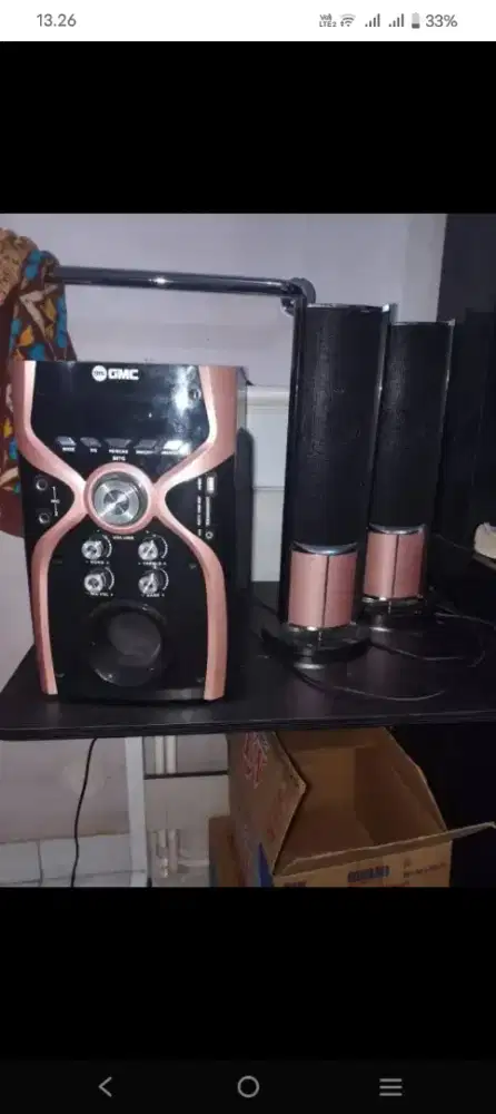 speaker GMC msh sangat mulus