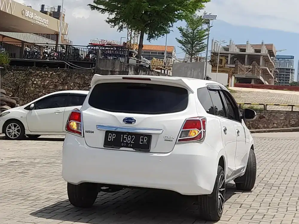 DATSUN GO +PANCA TANGAN PERTAMA PAJAK HIDUP PLAT BARU BPKB STNK LKAP