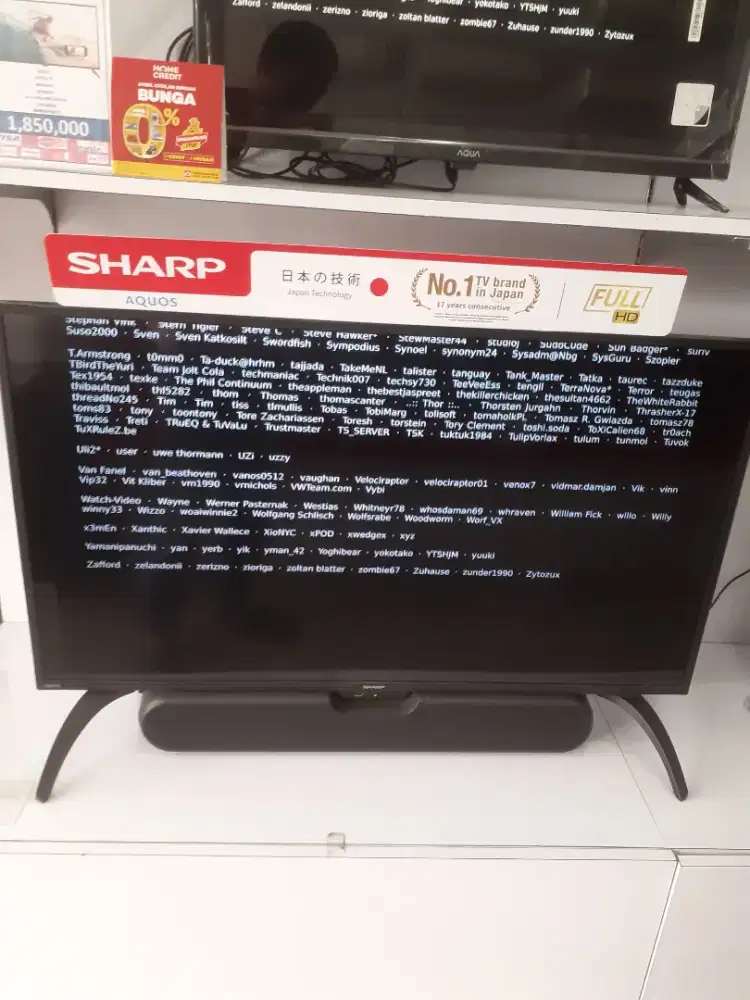 SHARP GOOGLE TV 42INCH 2-TC42EG1I-SB