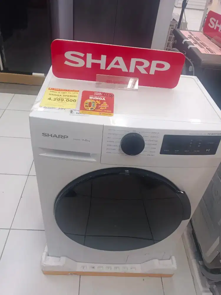 Kredit mesin cuci Sharp promo tanpa DP