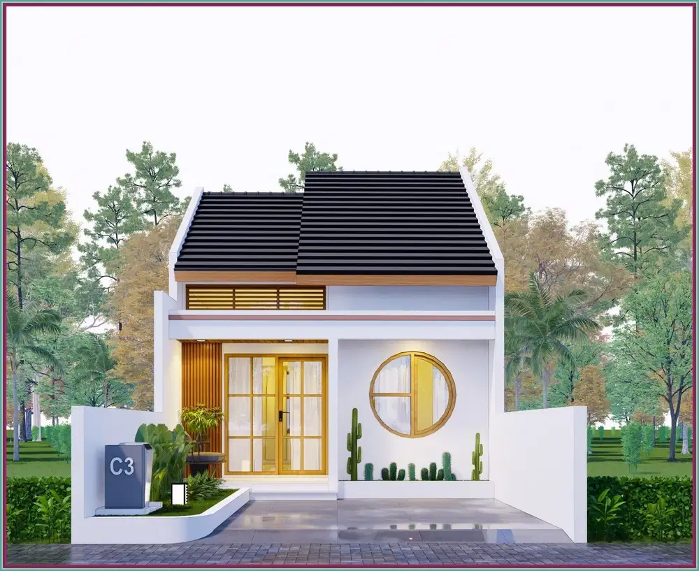 Rumah Murah di Jogja Ala Jepang Kulon Progo Dalam Cluster