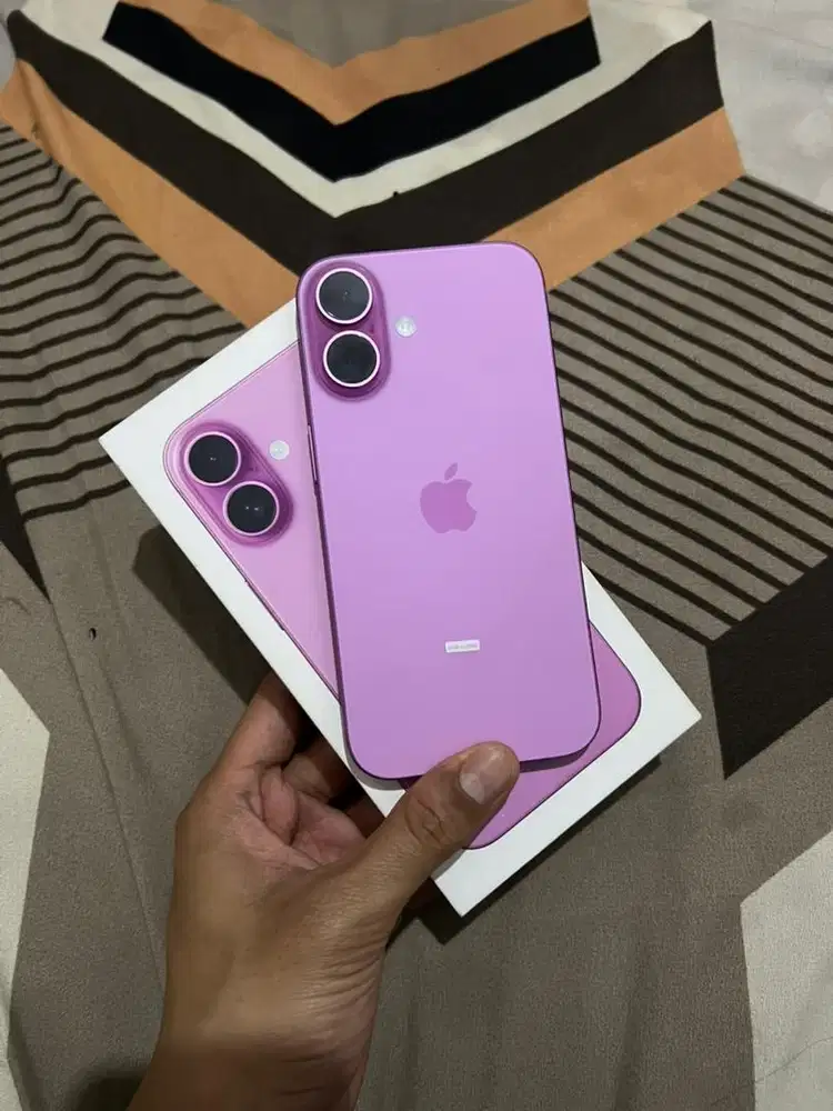 iphone 16 128 pink ibox second