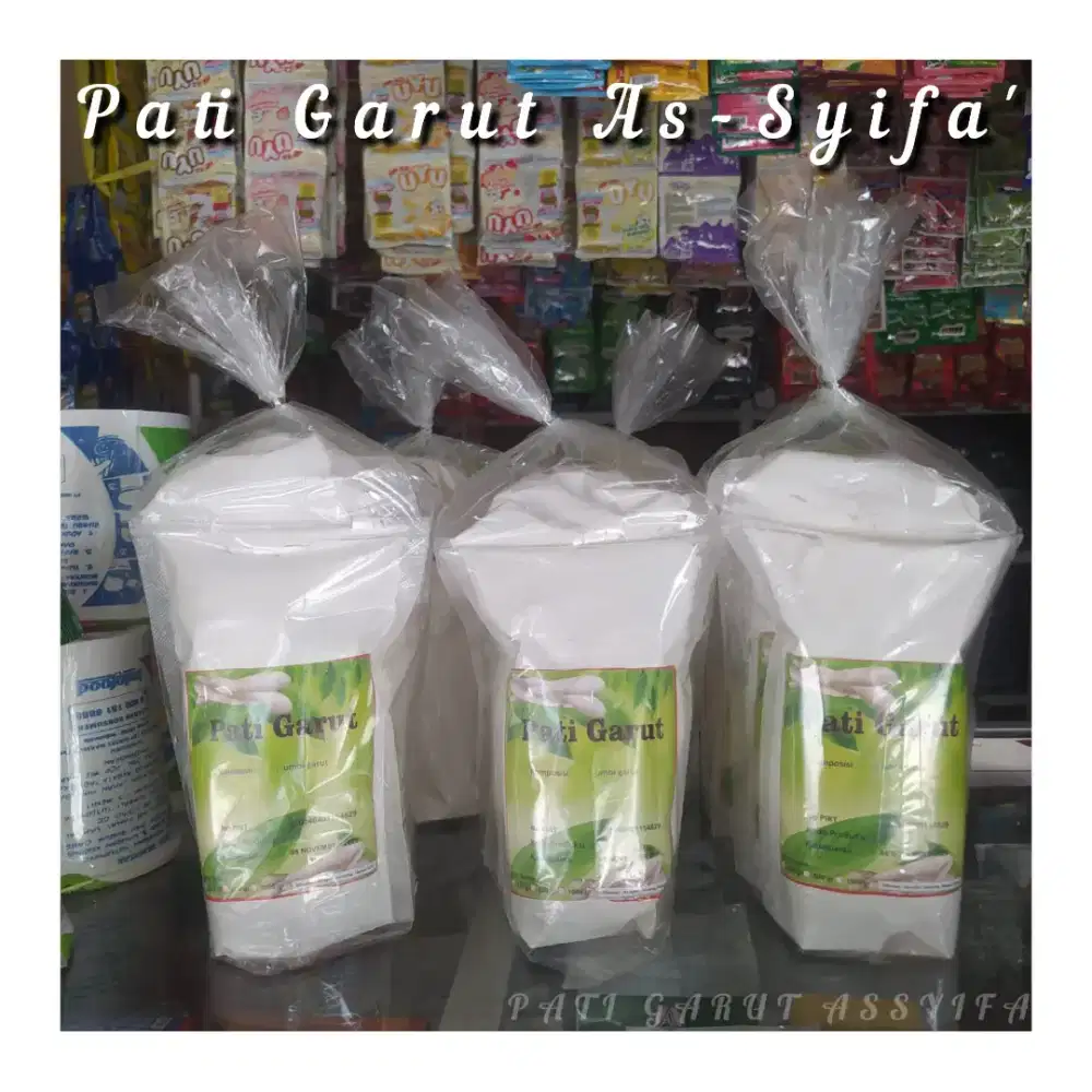 Tepung Pati Garut Obat Asam Lambung