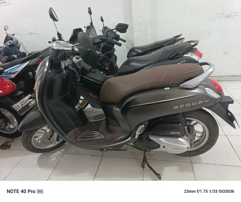 Jual beli scoopy remot th 2023 seberang warung mas bro hairi motor bjm