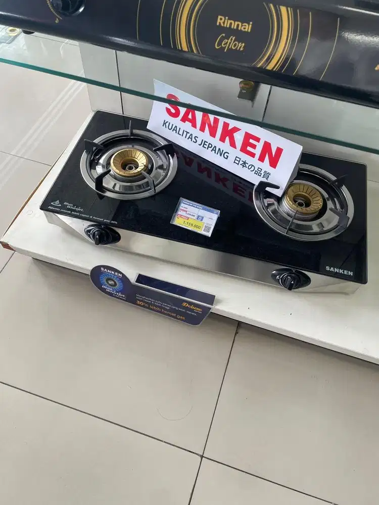 SANKEN KOMPOR GAS BLACK