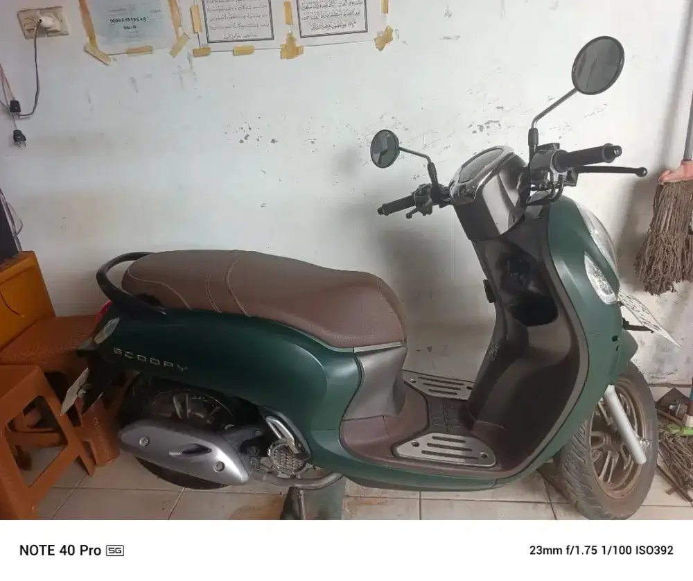 Jual beli scoopy remot th 2023 seberang warung mas bro hairi motor bjm