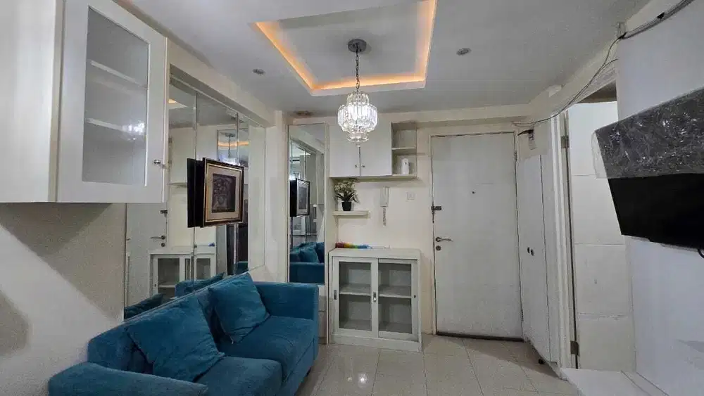 DISEWAKAN APARTEMEN BASSURA CITY 2 BR FURNISHED SAMPING MALL