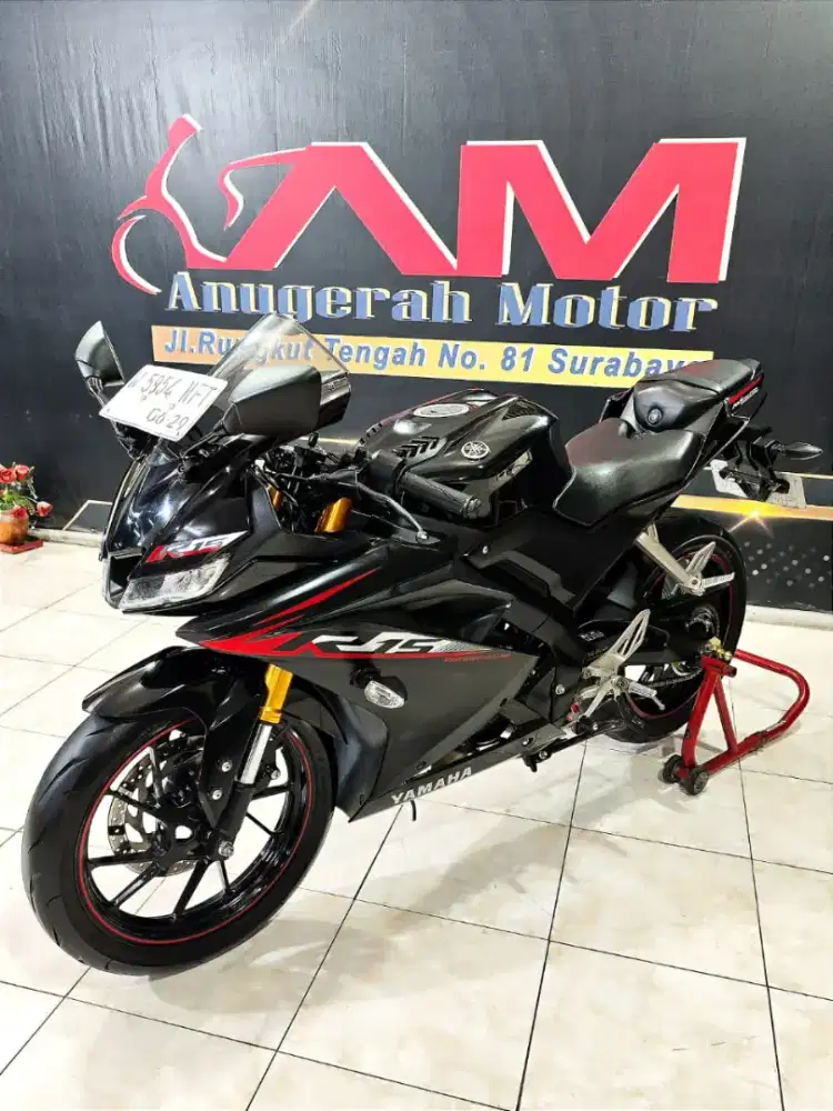 Yamaha All New R15 VVA V3 TH 2019 hitam glossy