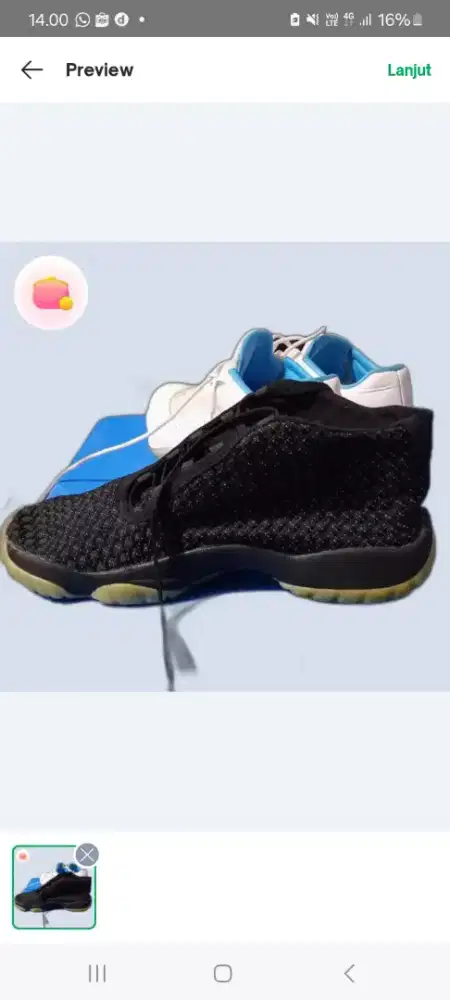 Nike air masih bagus no minus, size 47