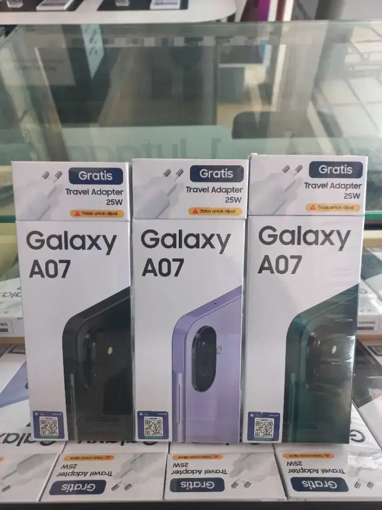 Samsung Galaxy A07 Ram 4+4/64GB Garansi Resmi 1Tahun